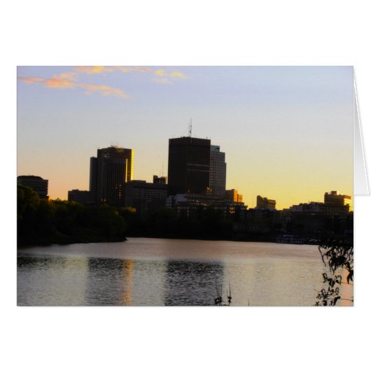 Winnipeg Silhouet (Voorkant Horizontaal)