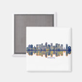 Winnipeg Skyline Magneet (Voorkant / Achterkant)