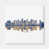 Winnipeg Skyline Magneet (Voorkant)