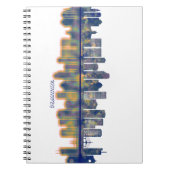 Winnipeg Skyline Notitieboek (Voorkant)