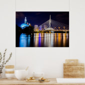 Winnipeg Skyline Poster (Keuken)