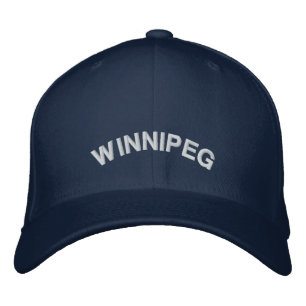 Winnipeg Souvenir Honkbal Pet Geborduurd Pet