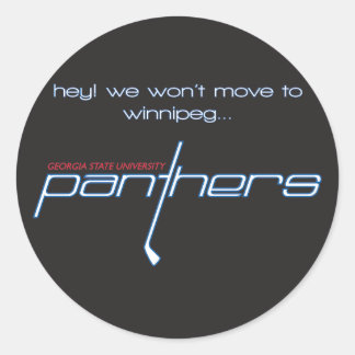 Winnipeg-Sticker, 3 inch Ronde Sticker