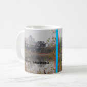 Winnipeg Treinbrug Koffiemok (Voorkant links)