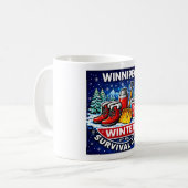 Winnipeg Winter Survival Mug – Timmies Koffiemok (Voorkant links)