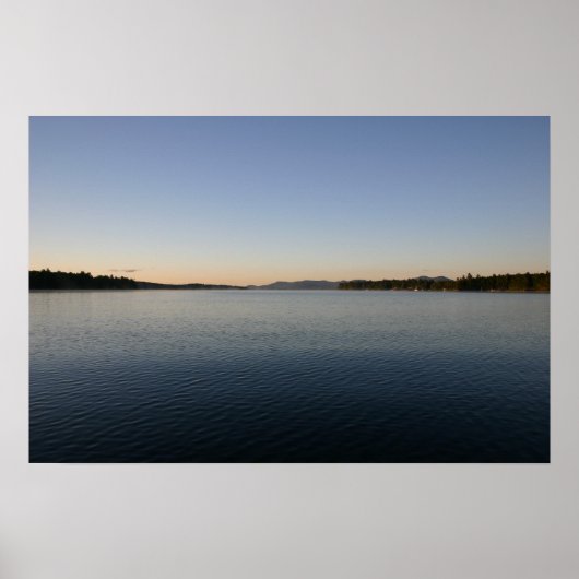 Winnipesaukee Morning Poster (Voorkant)