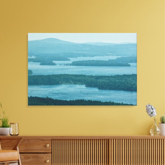 Winnipesaukee negeren canvas afdruk (Insitu (Woonkamer))