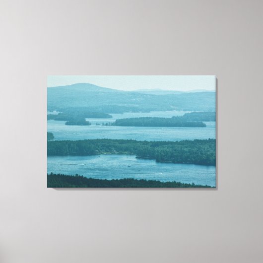 Winnipesaukee negeren canvas afdruk (Voorkant)