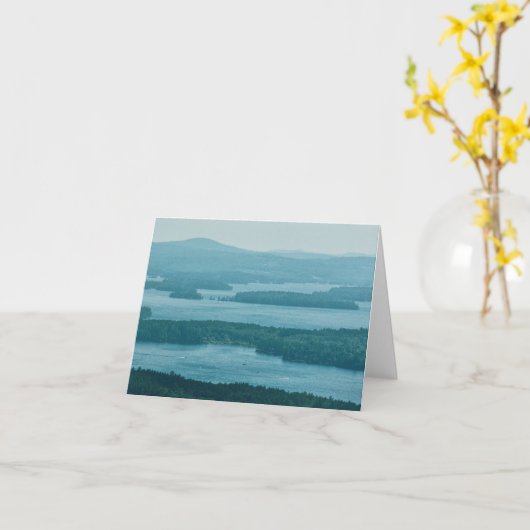 Winnipesaukee negeren kaart (Gele Bloem)