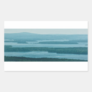 Winnipesaukee negeren rechthoekige sticker