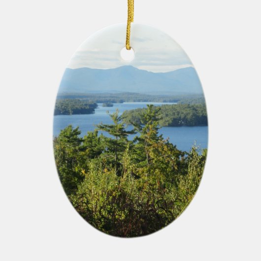 Winnipesaukee Overlook Keramisch Ornament (Voorkant)