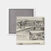 Winnipiseogee House, Lakeside House Magneet (Voorkant / Achterkant)