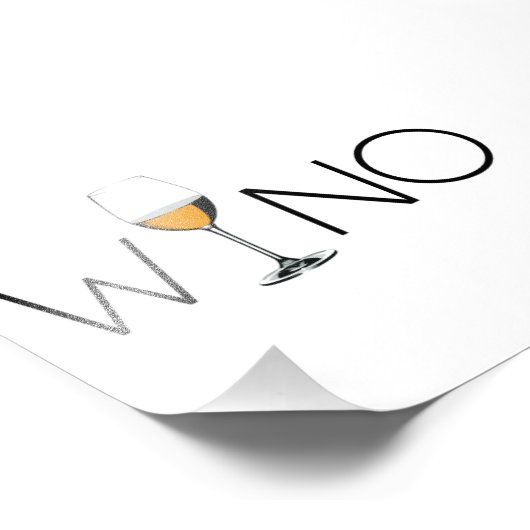 Wino Wijn Lover Glass Foto Afdruk (Hoek)