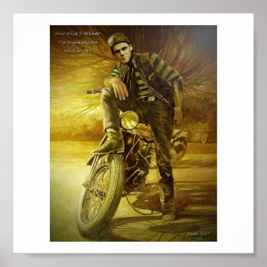 Wino Wille Poster (Voorkant)