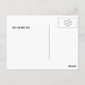 Winold Reiss Tekening geïnspireerd briefkaart (Achterkant)