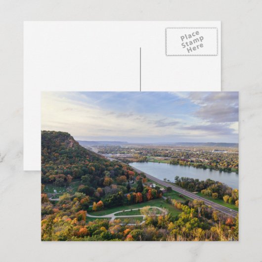 Winona Beauty Overlook Briefkaart (Voorkant / Achterkant)