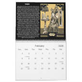 Winona Cookie's Macabre Gothic uit 2012 Kalender (Feb 2026)