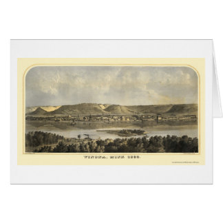 Winona County, MN Panoramic Map - 1867