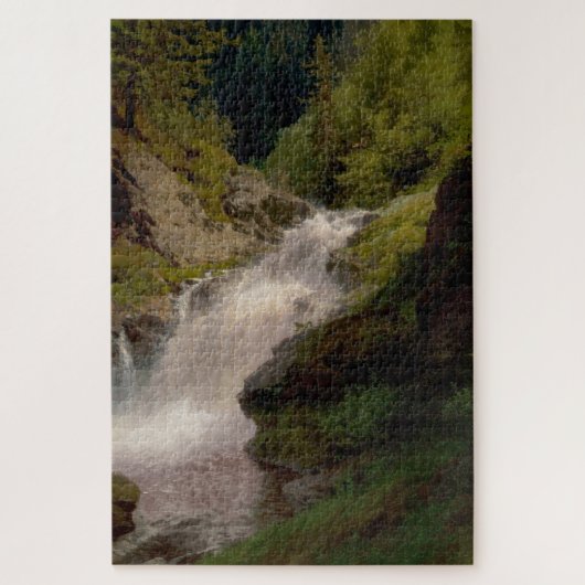 Winona Falls (Amerikaans landschap) (door Hermann  Legpuzzel (Verticaal)