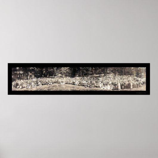 Winona Lake IN Bible Photo 1915 Poster (Voorkant)