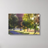 Winona Lake Path 18x12 1,5" Canvas Afdruk (Voorkant)
