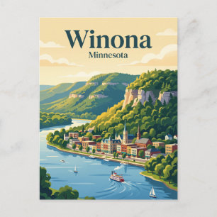 Winona, Minnesota Briefkaart