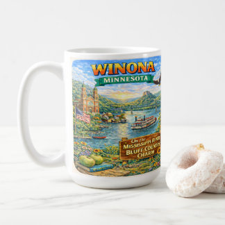 Winona, MN Minnesota Souvenir Cadeaumoer Koffiemok
