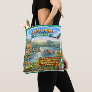 Winona, MN Minnesota Souvenir Tas
