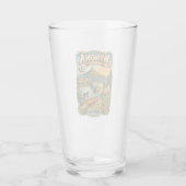 Winona, MN Minnesota Unieke Souvenir Glasbeker Glas (Achterkant)