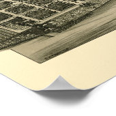 Winona, MN Panorama Map - 1889 Poster (Hoek)