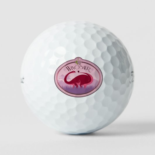 Winosaur Golf Balls Golfballen (Voorkant)