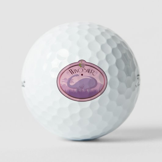 Winosaur Golfballen (Voorkant)