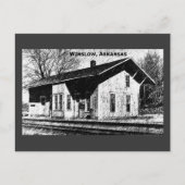Winslow, Ar Train Depot Briefkaart (Voorkant)