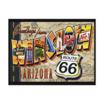 Winslow Arizona  briefkaart