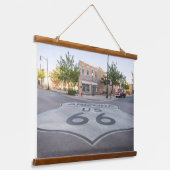 Winslow, Arizona Hangend Wandkleed (Gebogen)