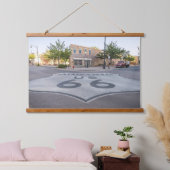 Winslow, Arizona Hangend Wandkleed (Slaapkamer)