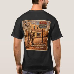 Winslow Arizona Landmark Eeuwfeest Kleding T-shirt
