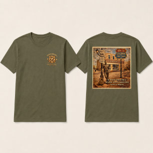 Winslow Arizona Landmark Eeuwfeest Kleding T-shirt