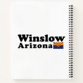 Winslow, Arizona Spiral Notitieboek (Achterkant)