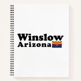 Winslow, Arizona Spiral Notitieboek