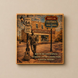 Winslow Arizona Staande Hoek Magneet