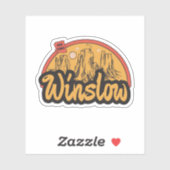 Winslow, Arizona Sticker (Vel)