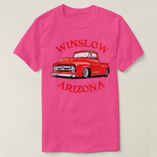 Winslow Arizona T-shirt (Design voorkant)