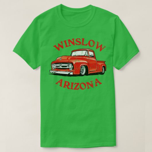 Winslow Arizona T-shirt (Design voorkant)