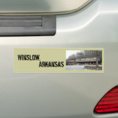Winslow, Arkansas Bumpersticker (Op auto)
