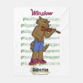 Winslow  fleece deken (Voorkant)