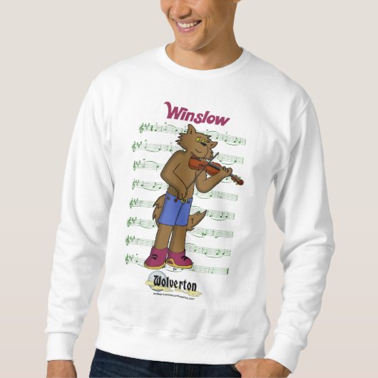 Winslow heren sweatshirt (Voorkant)