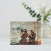 Winslow Homer - Acht Bells Briefkaart (Staand voorkant)