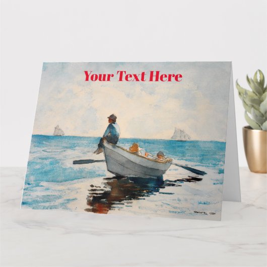 Winslow Homer Amerikaanse kunst Kaart (Kleine Plant)