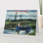 Winslow Homer Amerikaanse kunst Kaart (Voorkant)